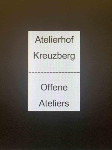 Offene Ateliers